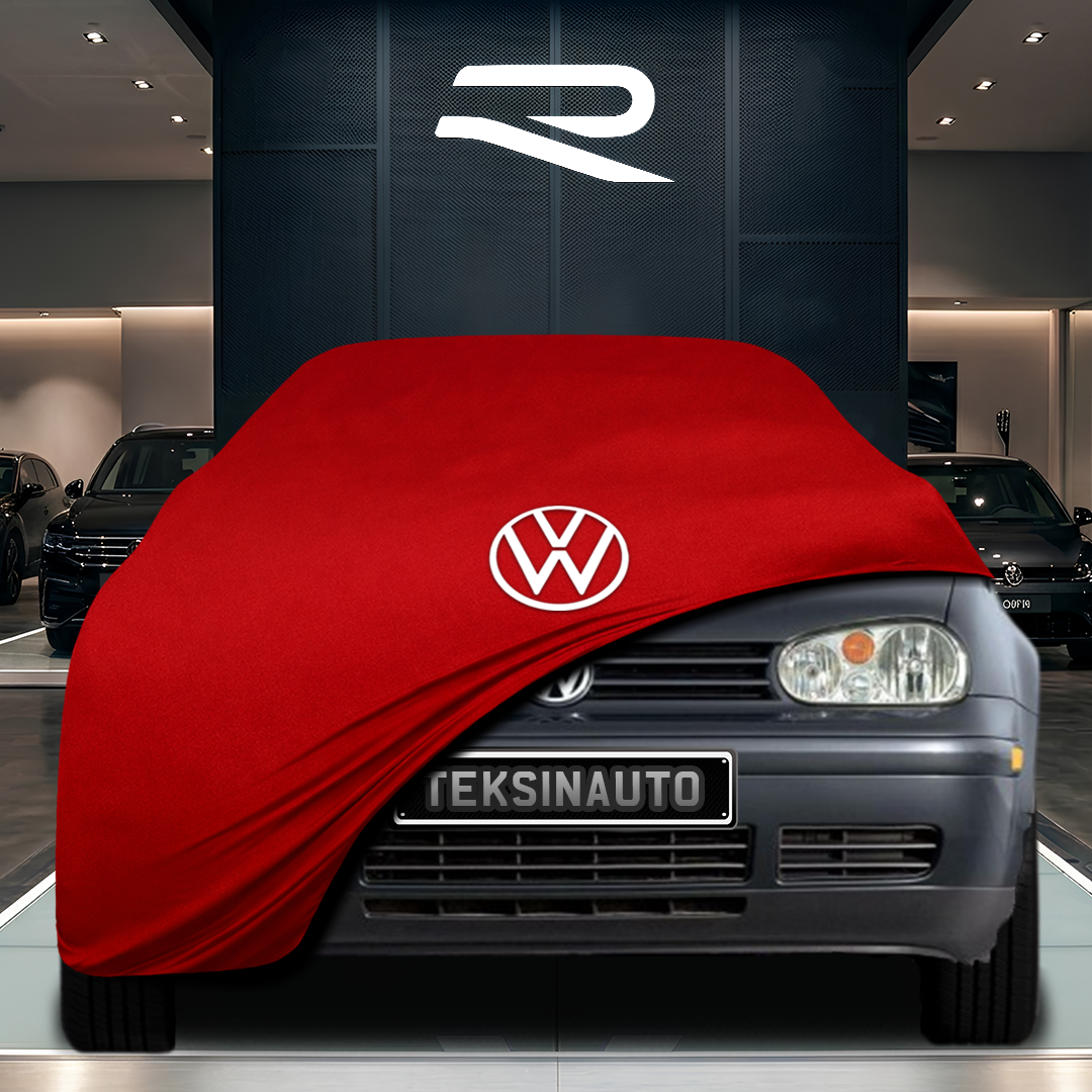 Volkswagen Golf 4 (1997-2006) Indoor Car Cover Custom Fit, Black, Gray, Blue, Red Color