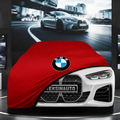 BMW İ4 G26E (2021-) Custom Fit Indoor Car Cover Soft Stretch Black Gray Blue Red Dust Protection Garage Cover Laser Cut + Bag