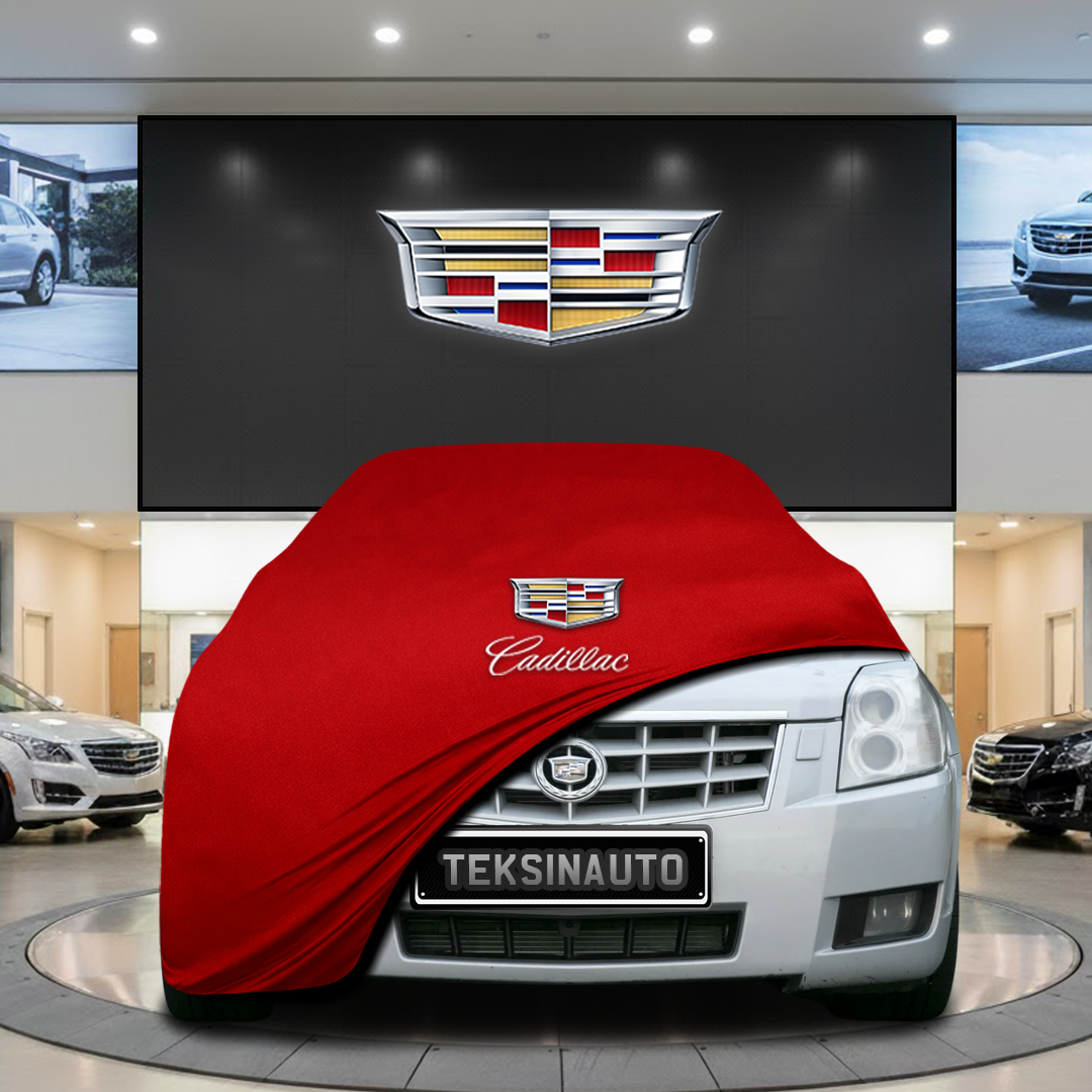 Cadillac BLS (2006-2010) Custom Fit Indoor Car Cover Soft Stretch Black Gray Blue Red Dust Protection Garage Cover Laser Cut + Bag