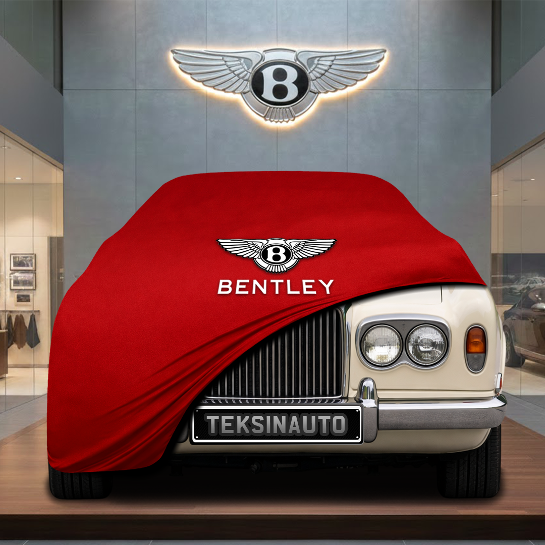 BENTLEY CORNİCHE 1971-1984 Custom Fit Indoor Car Cover Soft Stretch Black Gray Blue Red Dust Protection Garage Cover Laser Cut + Bag