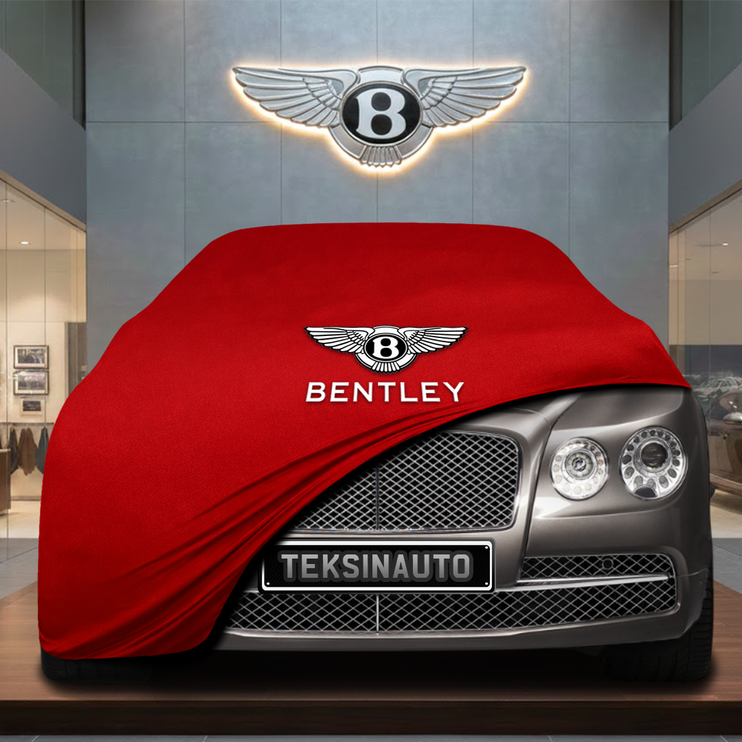 BENTLEY FLYİNG SPUR 2 2013-2019 Custom Fit Indoor Car Cover Soft Stretch Black Gray Blue Red Dust Protection Garage Cover Laser Cut + Bag