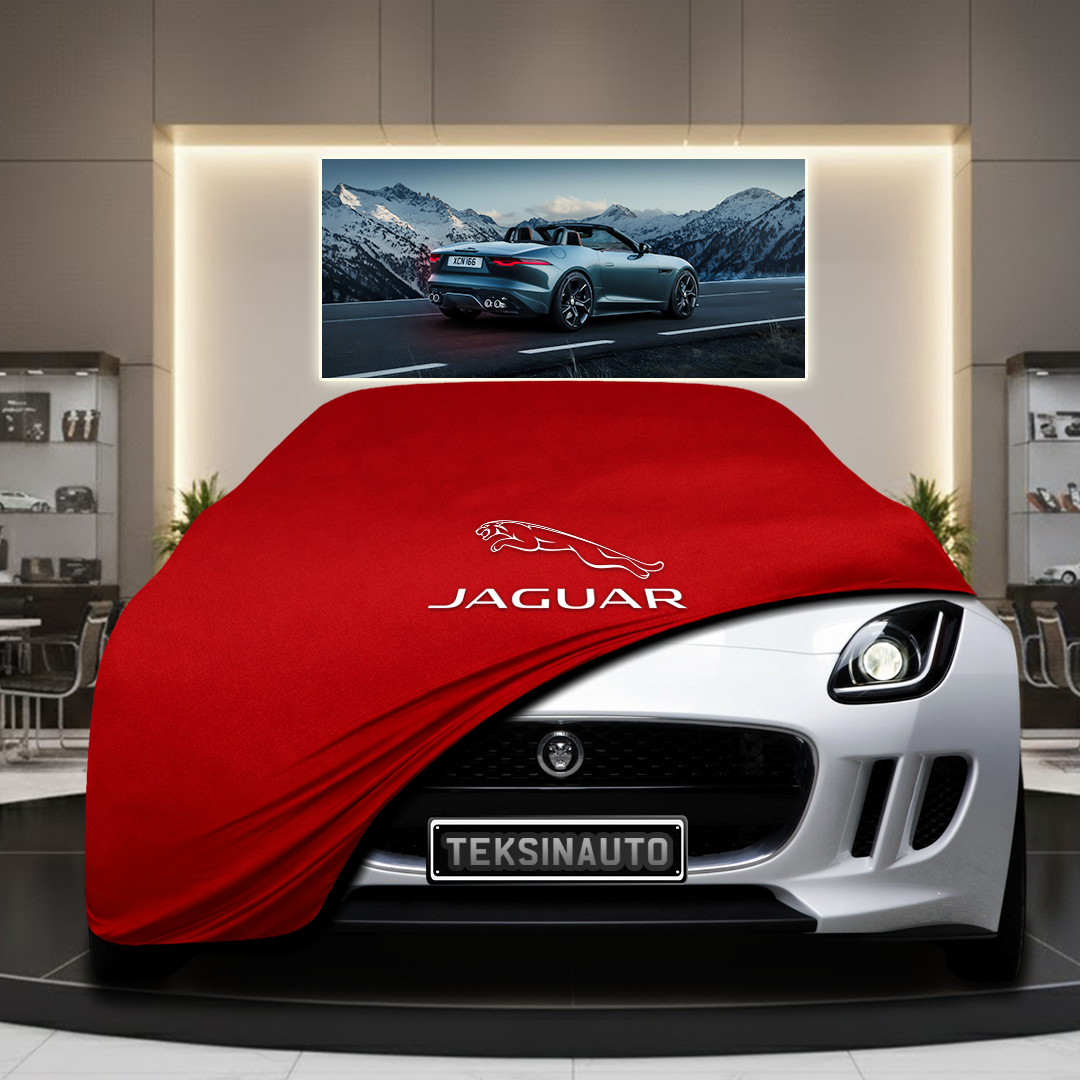 Jaguar C-X16 Custom Fit Indoor Car Cover Soft Stretch Black Gray Blue Red Dust Protection Garage Cover Laser Cut + Bag