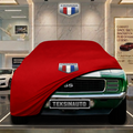 CHEVROLET CAMARO 1 Custom Fit Indoor Car Cover Soft Stretch Black Gray Blue Red Dust Protection Garage Cover Laser Cut + Bag