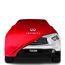 Infiniti QX70 (2013-) Indoor Car Cover Custom Fit, Black, Gray, Blue, Red Color