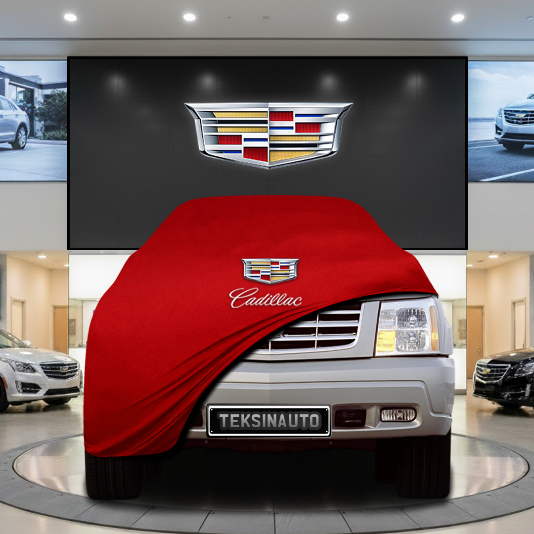 Cadillac Escalade 2 EXT (2002-2006)Custom Fit Indoor Car Cover Soft Stretch Black Gray Blue Red Dust Protection Garage Cover Laser Cut + Bag