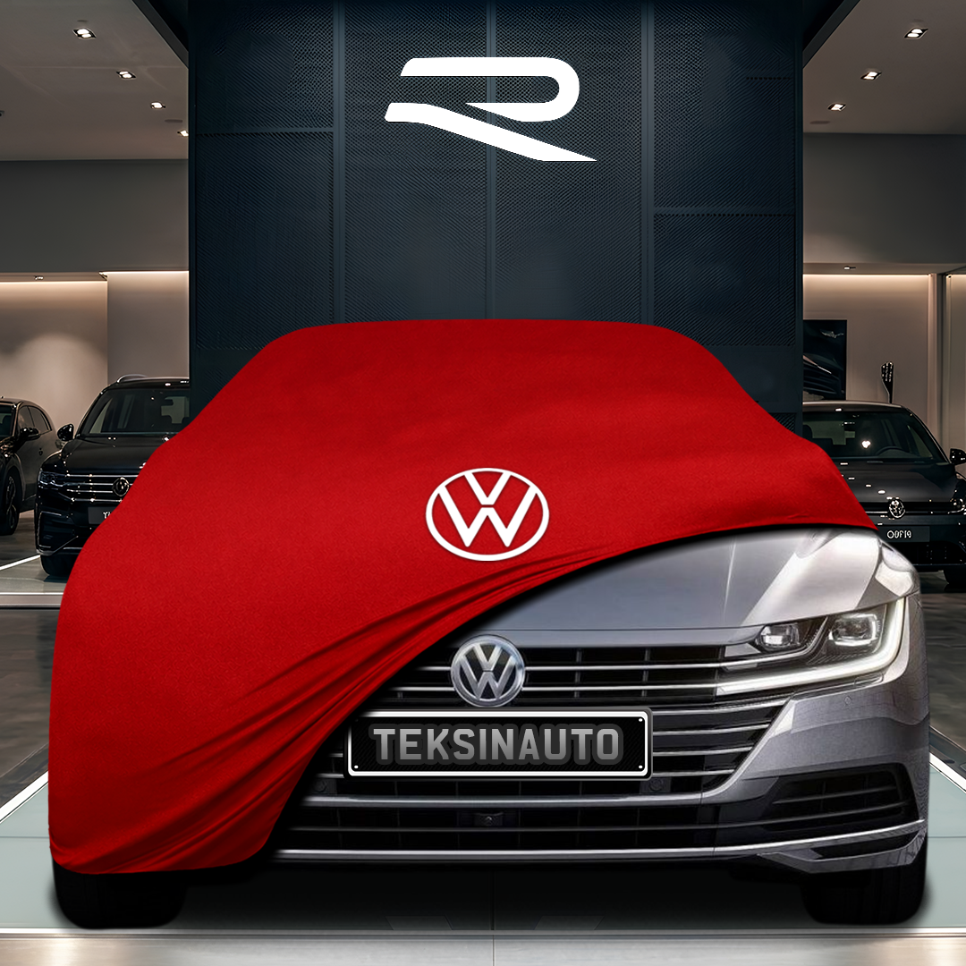 Volkswagen Arteon Custom Fit Indoor Car Cover Soft Stretch Black Gray Blue Red Dust Protection Garage Cover Laser Cut + Bag