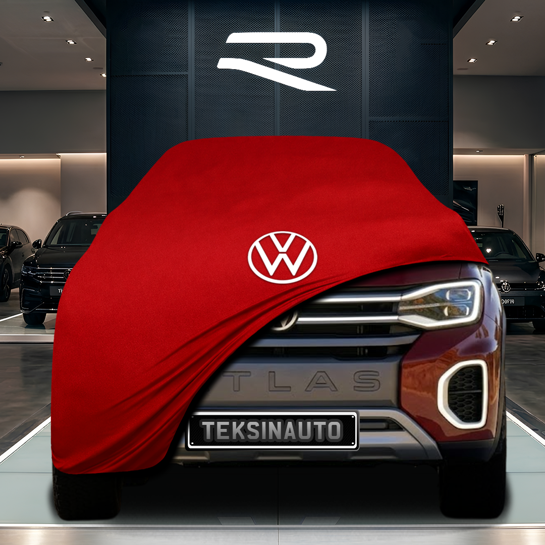 Volkswagen Tanoak Custom Fit Indoor Car Cover Soft Stretch Black Gray Blue Red Dust Protection Garage Cover Laser Cut + Bag
