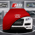 AUDİ Q7 4L Custom Fit Indoor Car Cover Soft Stretch Black Gray Blue Red Dust Protection Garage Cover Laser Cut + Bag