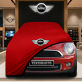 MİNİ COOPER CONVERTİBLE R57 Custom Fit Indoor Car Cover Soft Stretch Black Gray Blue Red Dust Protection Garage Cover Laser Cut + Bag
