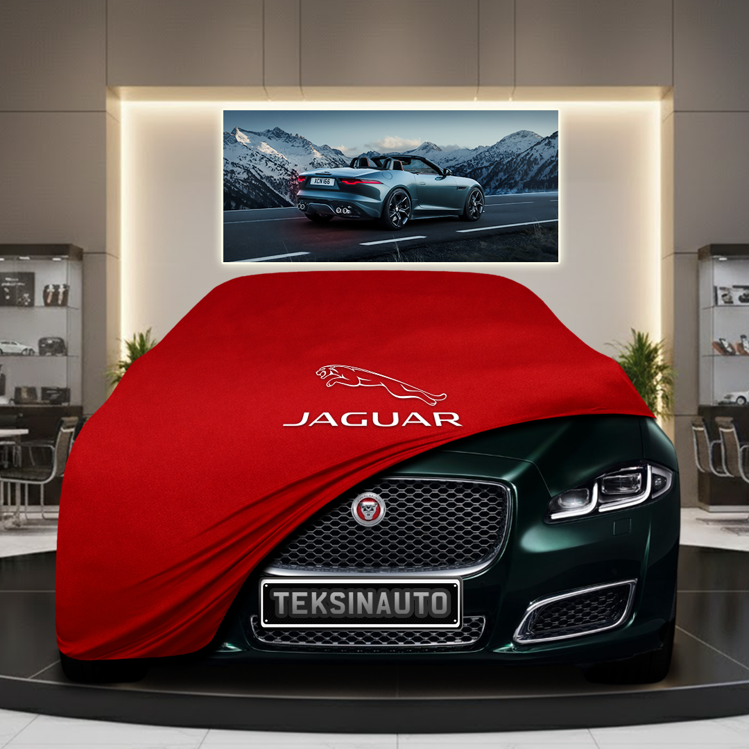 Jaguar XJ Long (X351) (2015-2019) Custom Fit Indoor Car Cover Soft Stretch Black Gray Blue Red Dust Protection Garage Cover Laser Cut + Bag
