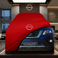 NİSSAN PATHFİNDER 4 (2012-2021) Custom Fit Indoor Car Cover Soft Stretch Black Gray Blue Red Dust Protection Garage Cover Laser Cut + Bag