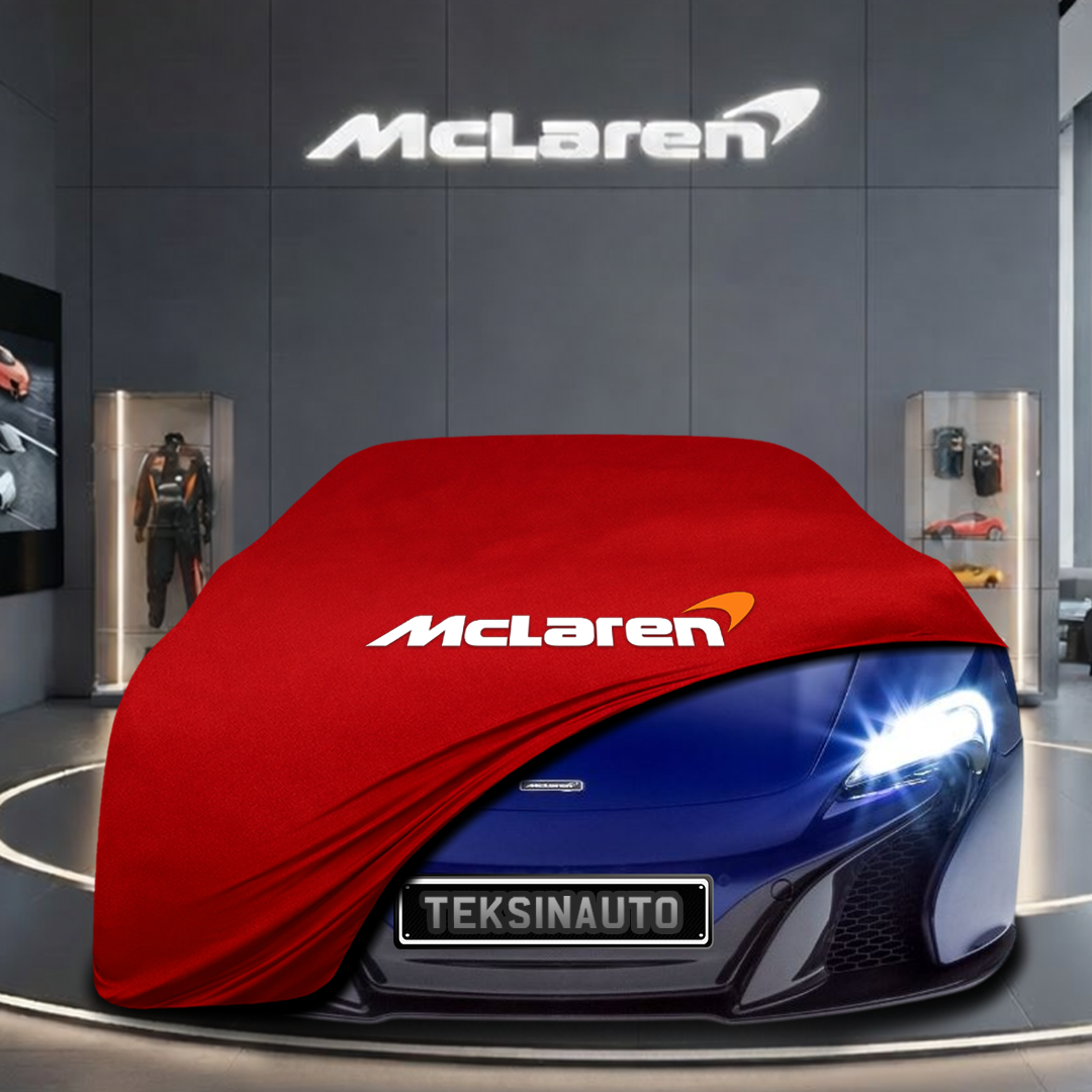 McLaren 625C (2015-2016) Custom Fit Indoor Car Cover Soft Stretch Black Gray Blue Red Dust Protection Garage Cover Laser Cut + Bag