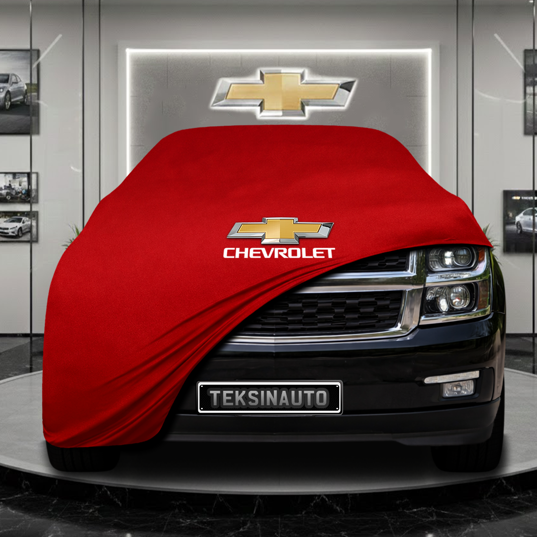 CHEVROLET SUBURBAN (2014-) Custom Fit Indoor Car Cover Soft Stretch Black Gray Blue Red Dust Protection Garage Cover Laser Cut + Bag