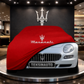 MASERATİ GRANSPORT (2004-2007) Custom Fit Indoor Car Cover Soft Stretch Black Gray Blue Red Dust Protection Garage Cover Laser Cut + Bag