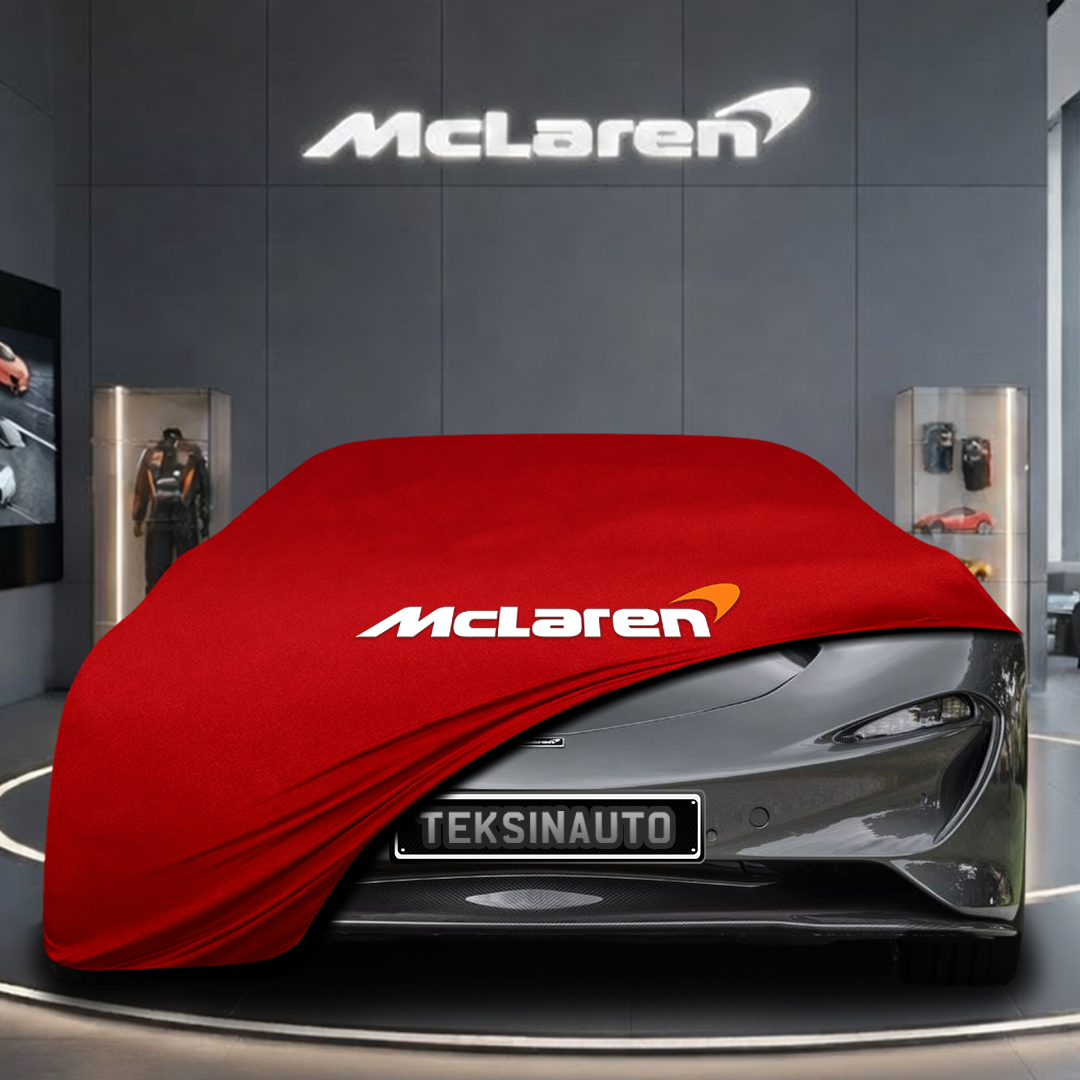 McLaren Speedtail (2020-) Custom Fit Indoor Car Cover Soft Stretch Black Gray Blue Red Dust Protection Garage Cover Laser Cut + Bag