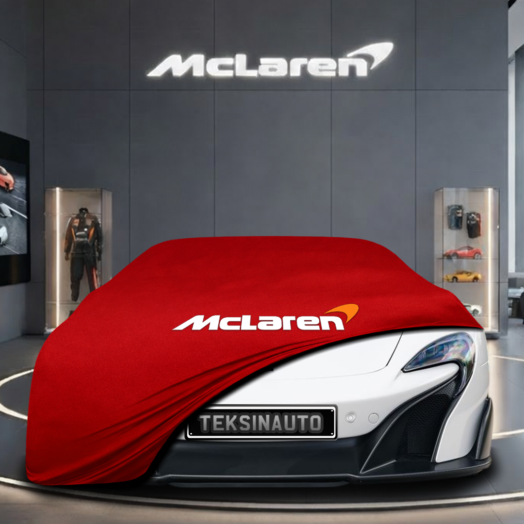 McLaren 675LT (2015-2017) Custom Fit Indoor Car Cover Soft Stretch Black Gray Blue Red Dust Protection Garage Cover Laser Cut + Bag