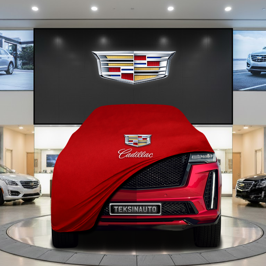 Cadillac Escalade 5 ESV (2020-) Custom Fit Indoor Car Cover Soft Stretch Black Gray Blue Red Dust Protection Garage Cover Laser Cut + Bag