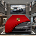 Porsche Panamera (G1-2-G2-2) Custom Fit Indoor Car Cover Soft Stretch Black Gray Blue Red Dust Protection Garage Cover Laser Cut + Bag