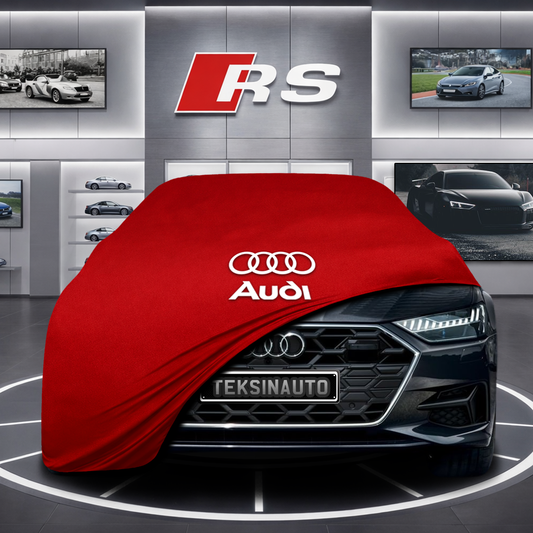 AUDİ A7 C8 Custom Fit Indoor Car Cover Soft Stretch Black Gray Blue Red Dust Protection Garage Cover Laser Cut + Bag