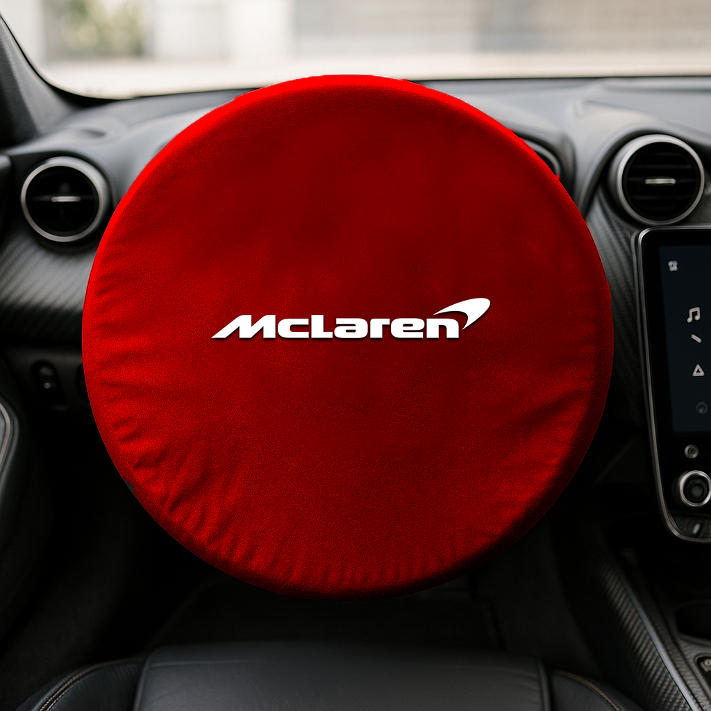Steering Wheel Cover Soft Elastic Premium Fabric For all McLaren Model