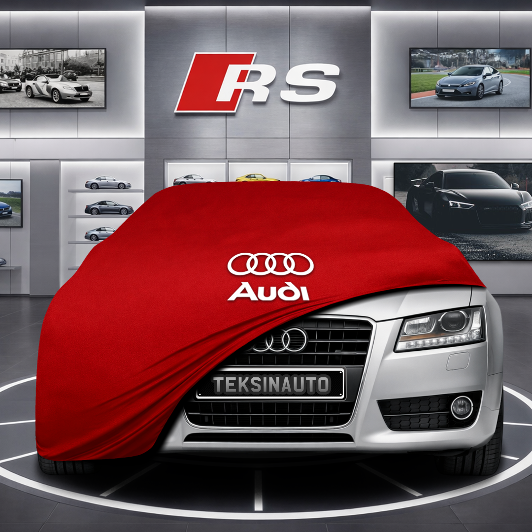 AUDİ A5 8TA SPORTBACK 2009-2011 Custom Fit Indoor Car Cover Soft Stretch Black Gray Blue Red Dust Protection Garage Cover Laser Cut + Bag