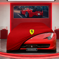 Ferrari 458 Custom Fit Indoor Car Cover Soft Stretch Black Gray Blue Red Dust Protection Garage Cover Laser Cut + Bag