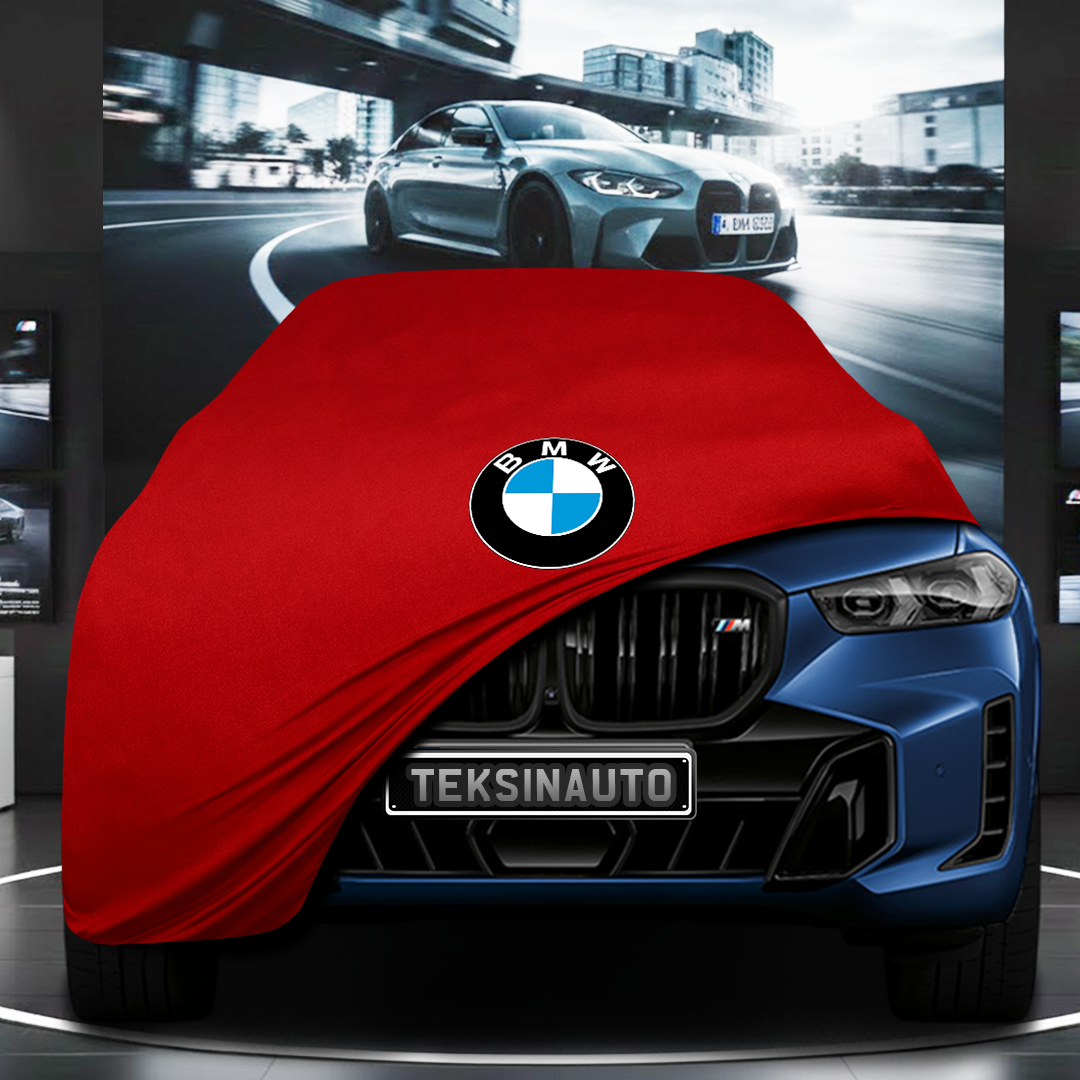 BMW X5 F95 (2023-) Custom Fit Indoor Car Cover Soft Stretch Black Gray Blue Red Dust Protection Garage Cover Laser Cut + Bag