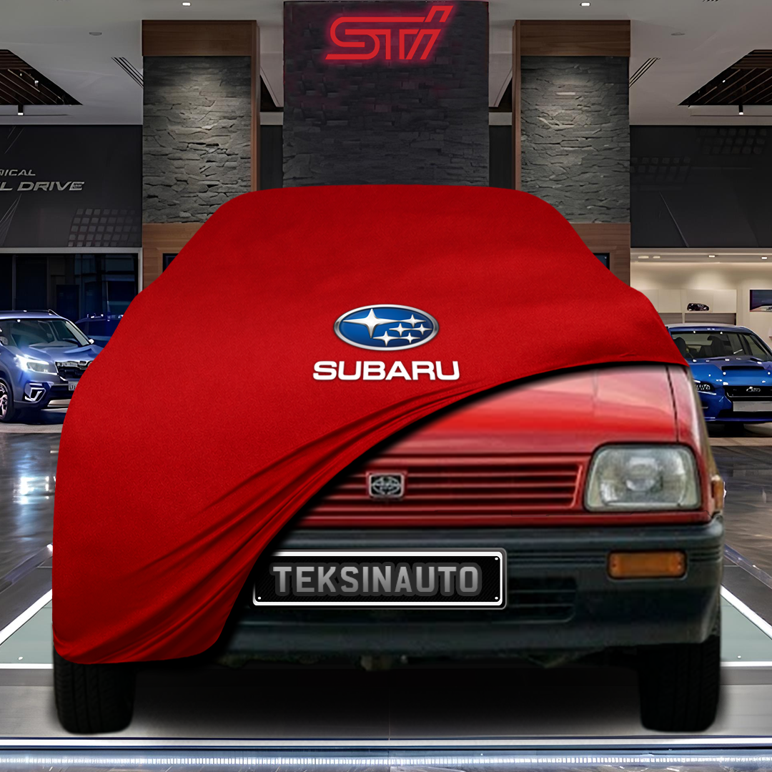 Subaru Justy 1 (1984 - 1989)  Custom Fit Indoor Car Cover Soft Stretch Black Gray Blue Red Dust Protection Garage Cover Laser Cut + Bag