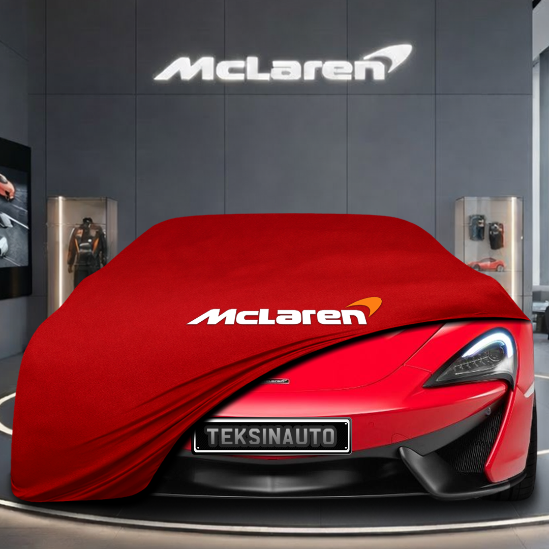 McLaren 540C (2015-) Custom Fit Indoor Car Cover Soft Stretch Black Gray Blue Red Dust Protection Garage Cover Laser Cut + Bag