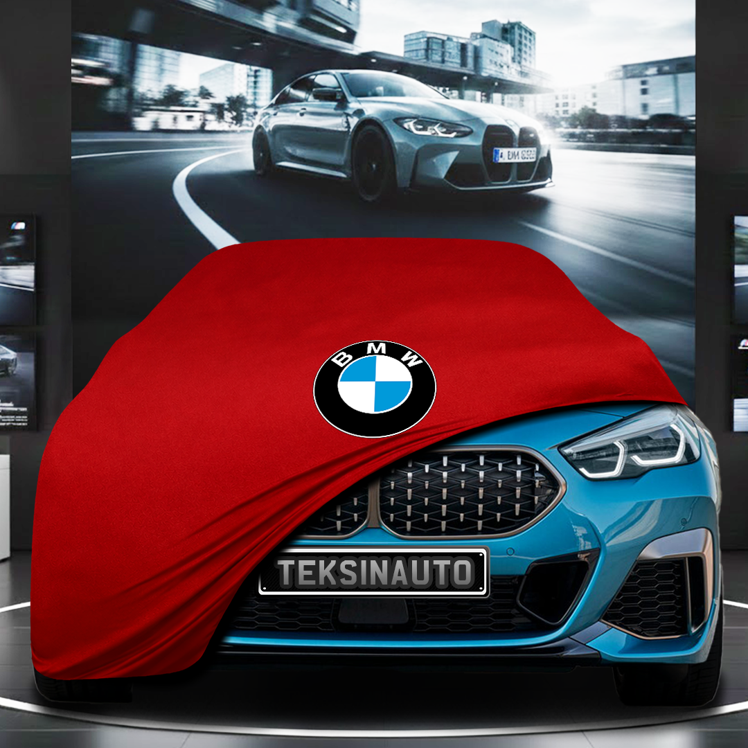 BMW 2 SERİSİ G42 COUPE (2021-) Custom Fit Indoor Car Cover Soft Stretch Black Gray Blue Red Dust Protection Garage Cover Laser Cut + Bag