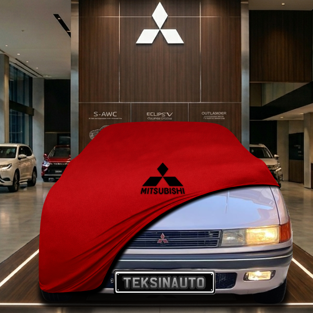 MİTSUBİSHİ LANCER 5 HATCHBACK Custom Fit Indoor Car Cover Soft Stretch Black Gray Blue Red Dust Protection Garage Cover Laser Cut + Bag