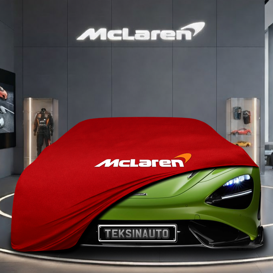 McLaren 765LT (2020-) Custom Fit Indoor Car Cover Soft Stretch Black Gray Blue Red Dust Protection Garage Cover Laser Cut + Bag