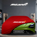 McLaren 765LT (2020-) Custom Fit Indoor Car Cover Soft Stretch Black Gray Blue Red Dust Protection Garage Cover Laser Cut + Bag