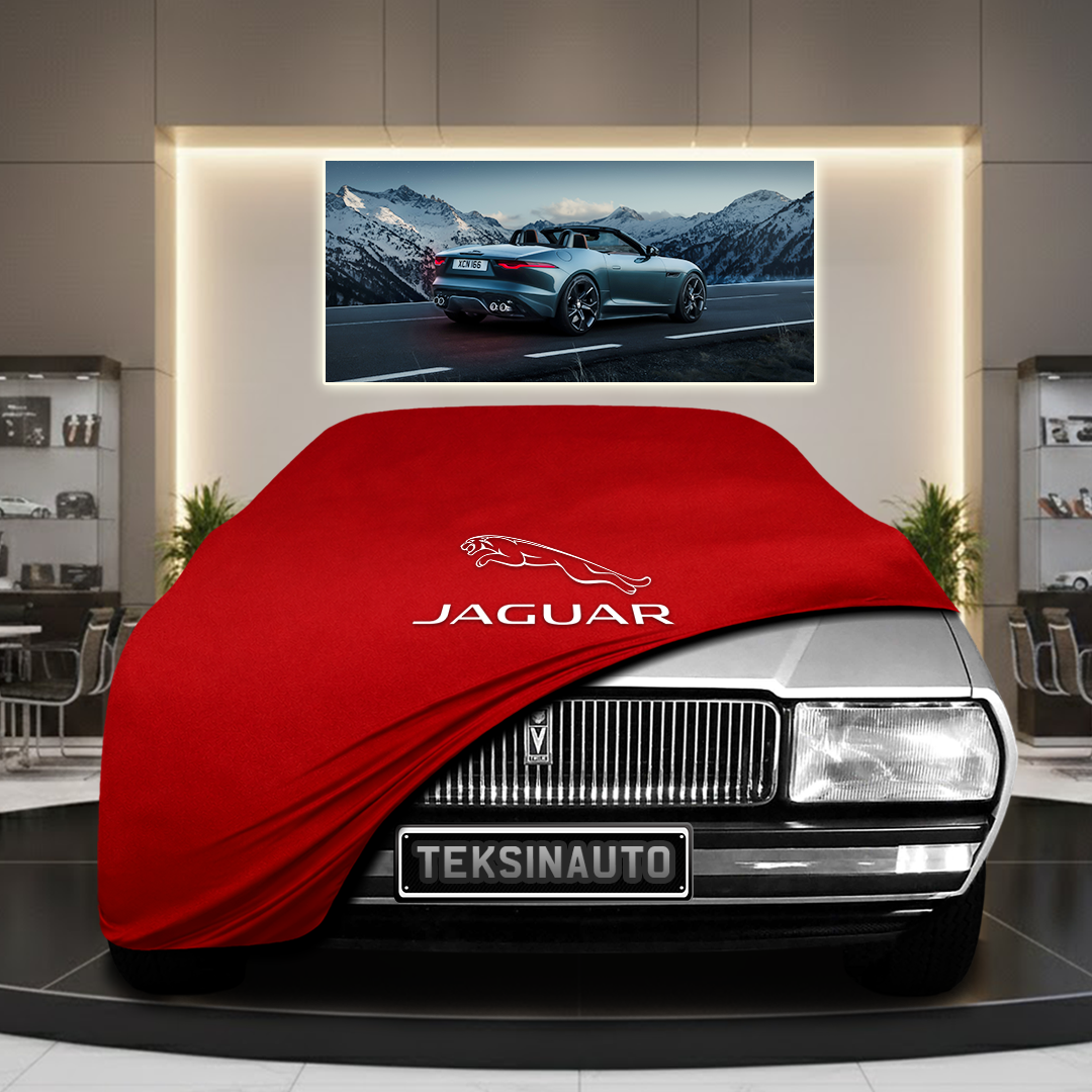 Jaguar XJ (XJ140XJ181) (1986-1994) Custom Fit Indoor Car Cover Soft Stretch Black Gray Blue Red Dust Protection Garage Cover Laser Cut + Bag