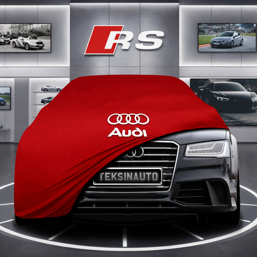 AUDİ A8 D4 Custom Fit Indoor Car Cover Soft Stretch Black Gray Blue Red Dust Protection Garage Cover Laser Cut + Bag
