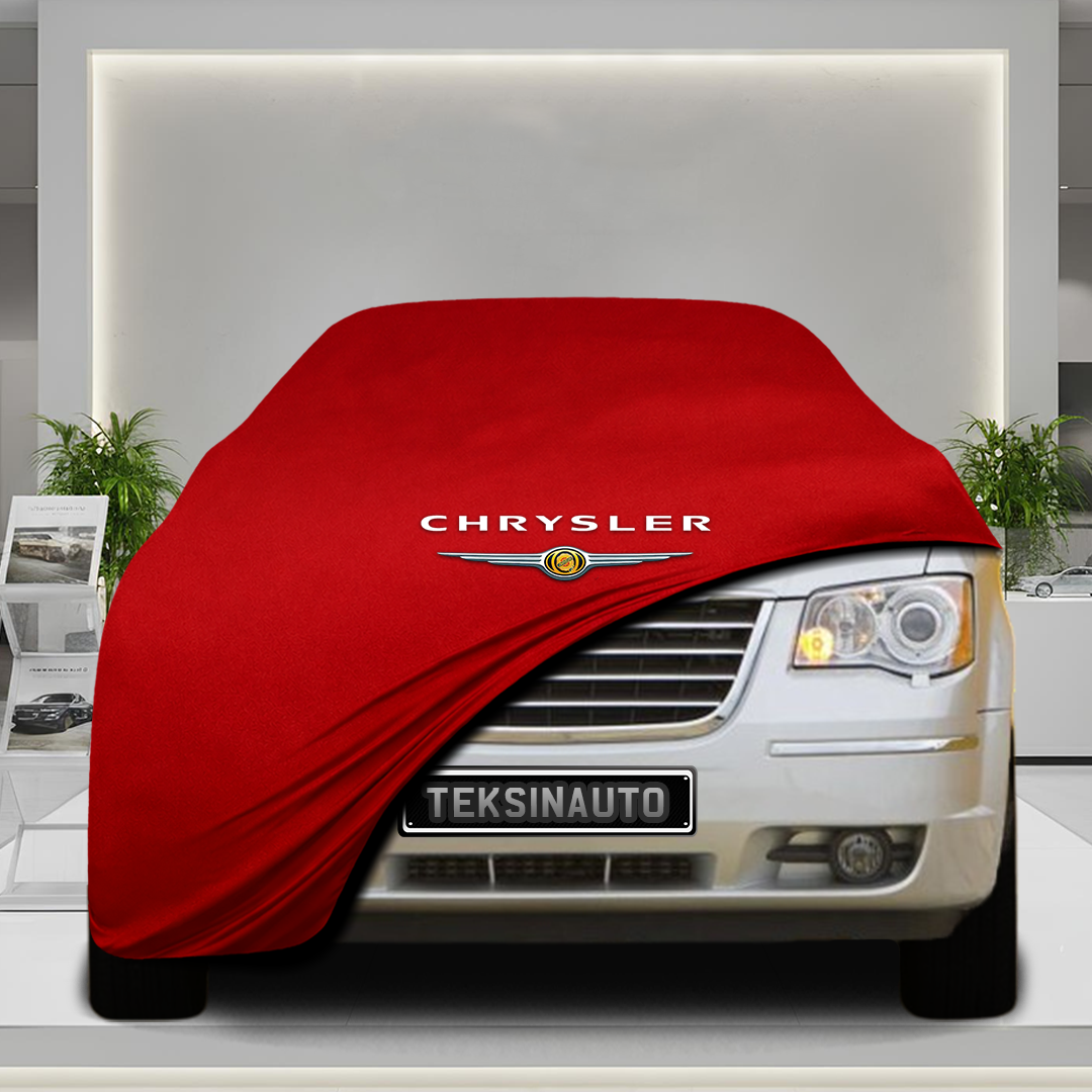 Chrysler Voyager 5 (2007-2016)  Custom Fit Indoor Car Cover Soft Stretch Black Gray Blue Red Dust Protection Garage Cover Laser Cut + Bag