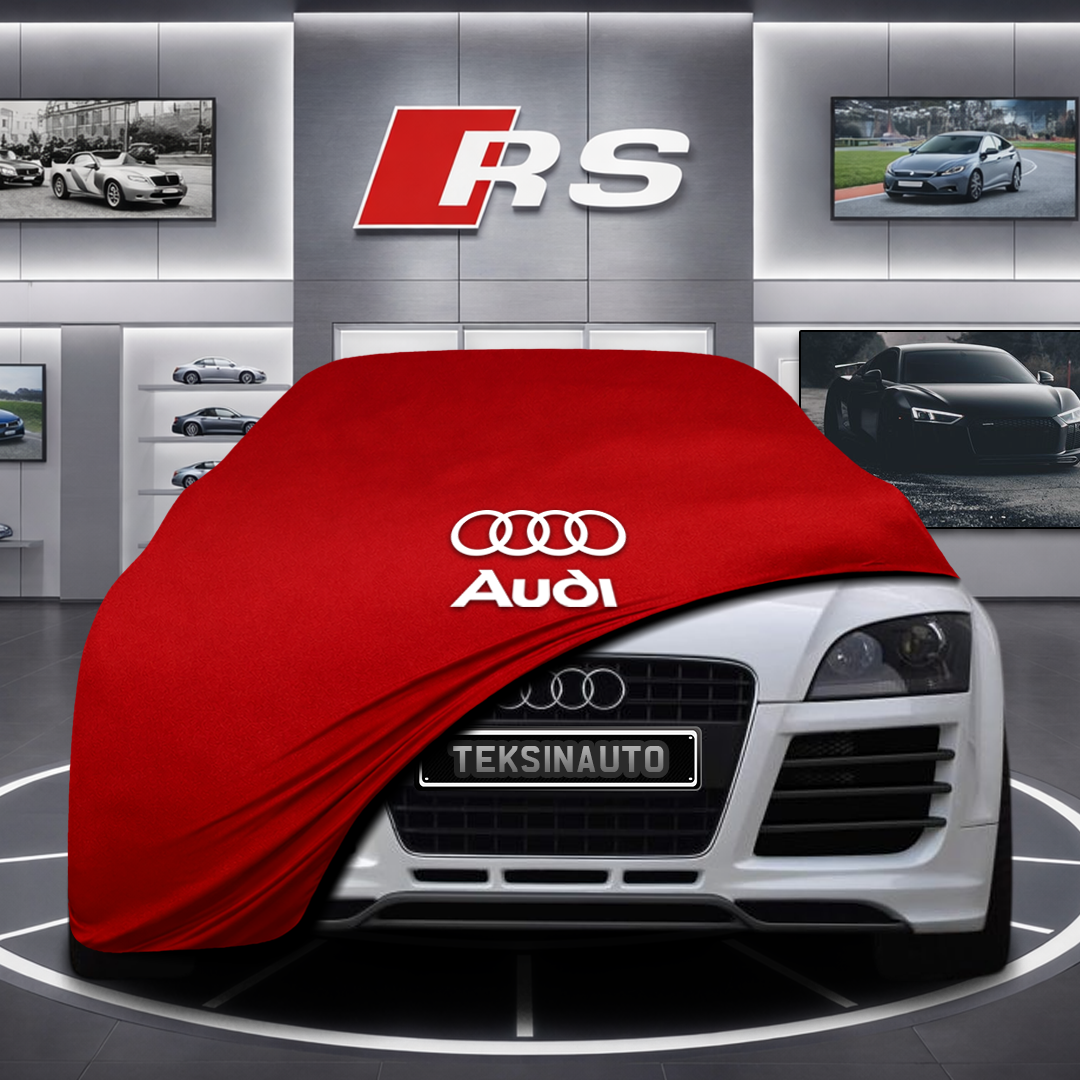 AUDİ TT 8J Custom Fit Indoor Car Cover Soft Stretch Black Gray Blue Red Dust Protection Garage Cover Laser Cut + Bag