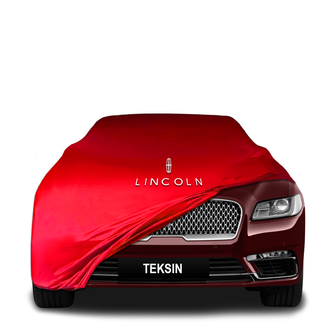 Lincoln Continental (2020-) Indoor Car Cover Custom Fit, Black, Gray, Blue, Red Color