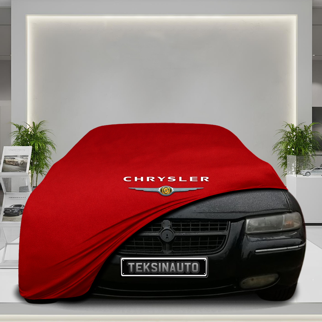Chrysler Stratus(JA) (1995-2000) Custom Fit Indoor Car Cover Soft Stretch Black Gray Blue Red Dust Protection Garage Cover Laser Cut + Bag