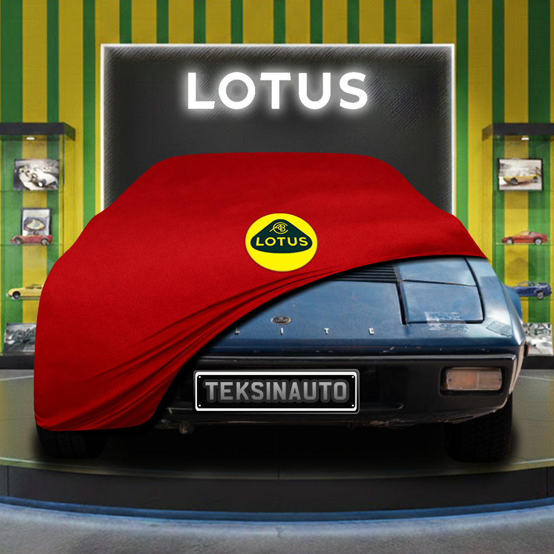 Lotus Elite (1974-1982) Custom Fit Indoor Car Cover Soft Stretch Black Gray Blue Red Dust Protection Garage Cover Laser Cut + Bag