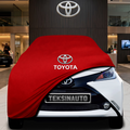 TOYOTA AYGO Custom Fit Indoor Car Cover Soft Stretch Black Gray Blue Red Dust Protection Garage Cover Laser Cut + Bag