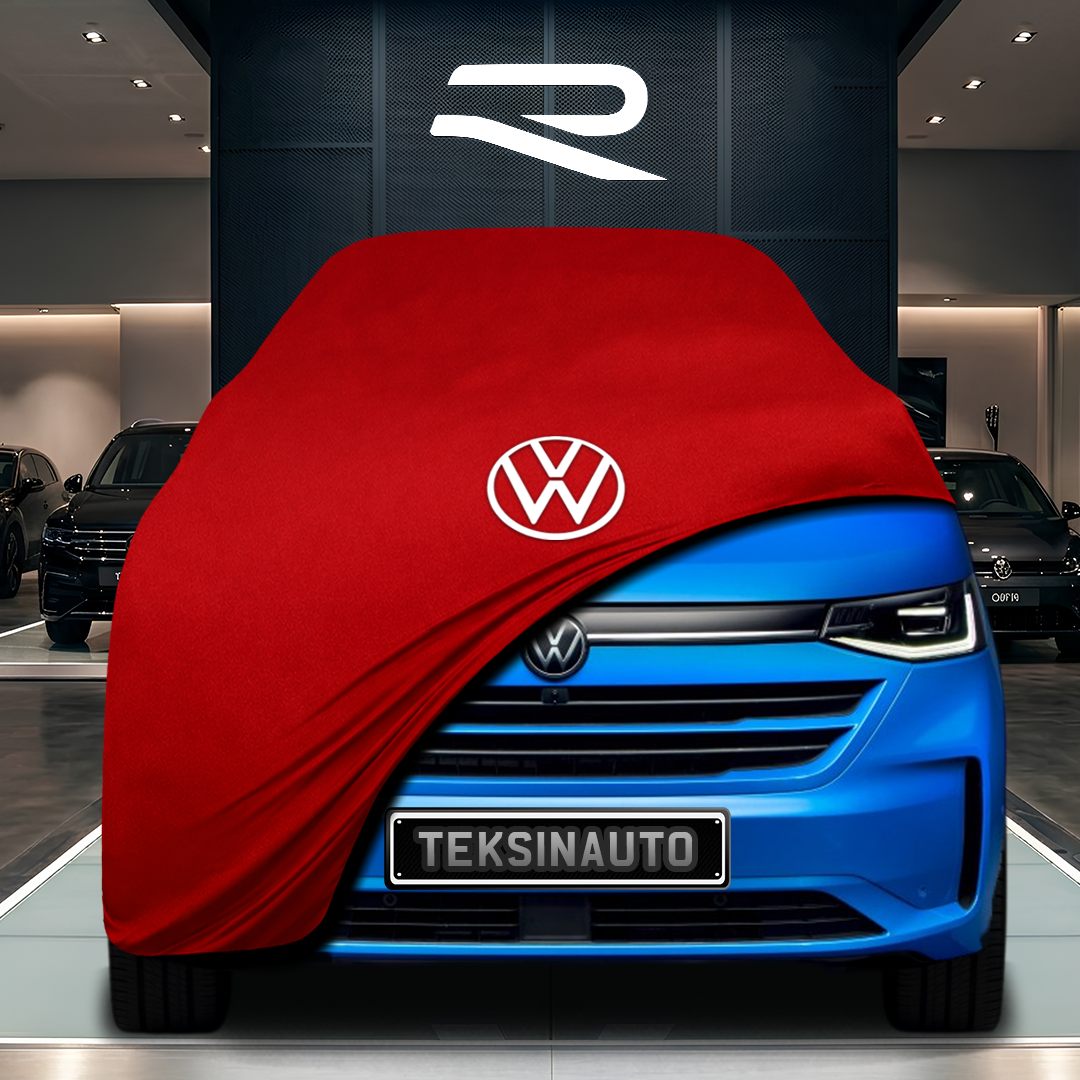 Volkswagen Caravelle T7 Custom Fit Indoor Car Cover Soft Stretch Black Gray Blue Red Dust Protection Garage Cover Laser Cut + Bag