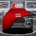 AUDİ Q7 4M 2015-2019 Custom Fit Indoor Car Cover Soft Stretch Black Gray Blue Red Dust Protection Garage Cover Laser Cut + Bag