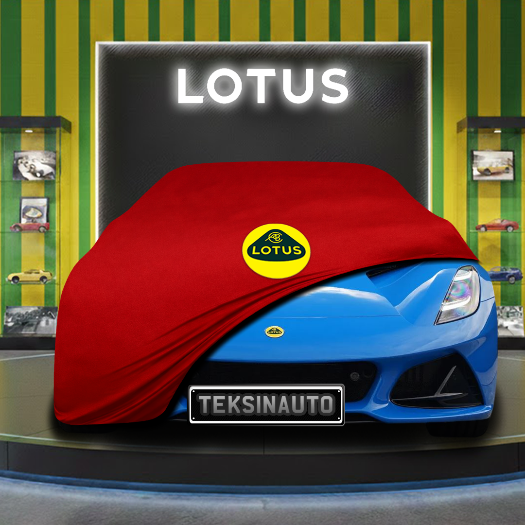 Lotus Emira (2022-) Custom Fit Indoor Car Cover Soft Stretch Black Gray Blue Red Dust Protection Garage Cover Laser Cut + Bag