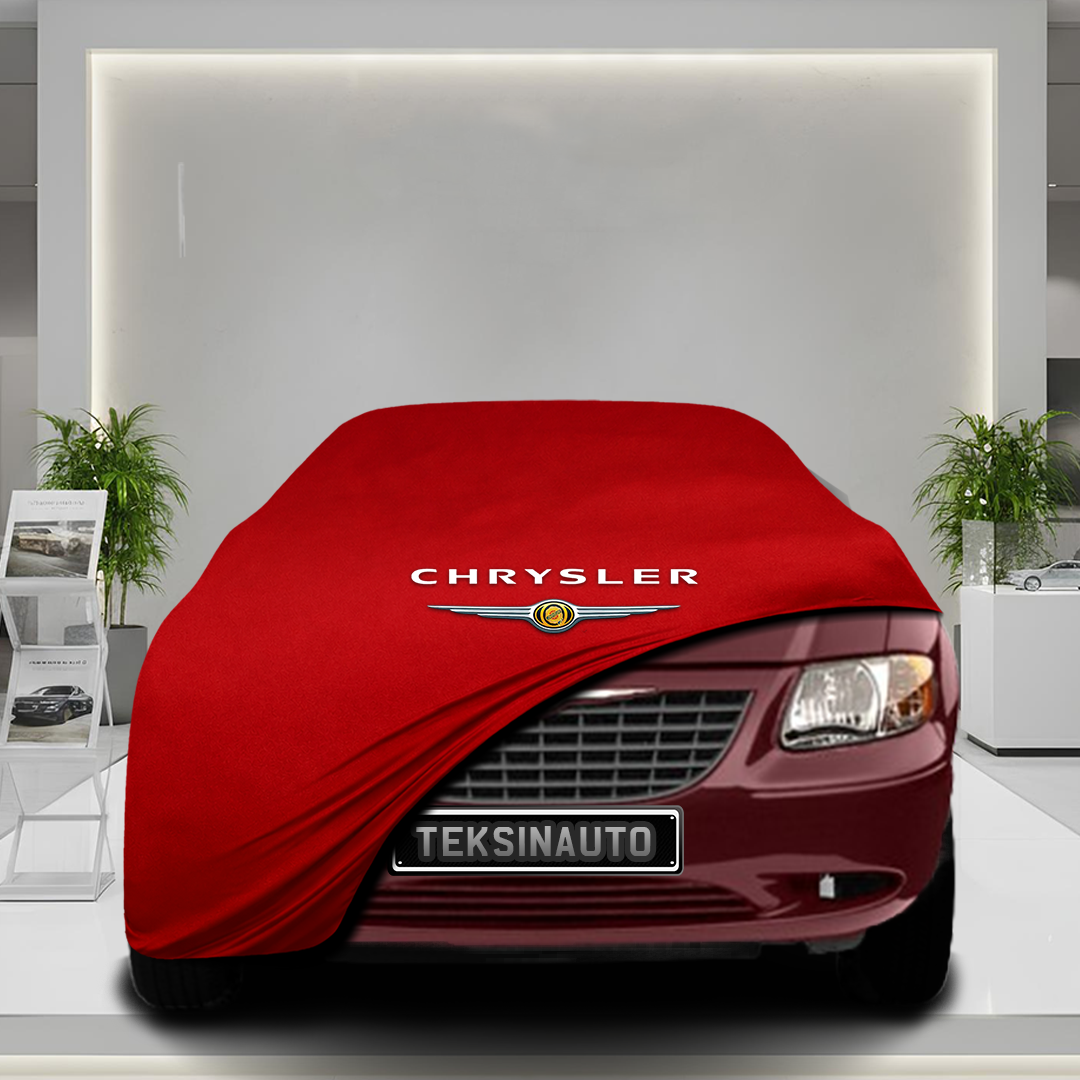 Chrysler Grand Voyager 4 (2001-2007) Custom Fit Indoor Car Cover Soft Stretch Black Gray Blue Red Dust Protection Garage Cover Laser Cut + Bag