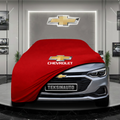 CHEVROLET MONZA (CHINA) (2019-) Custom Fit Indoor Car Cover Soft Stretch Black Gray Blue Red Dust Protection Garage Cover Laser Cut + Bag