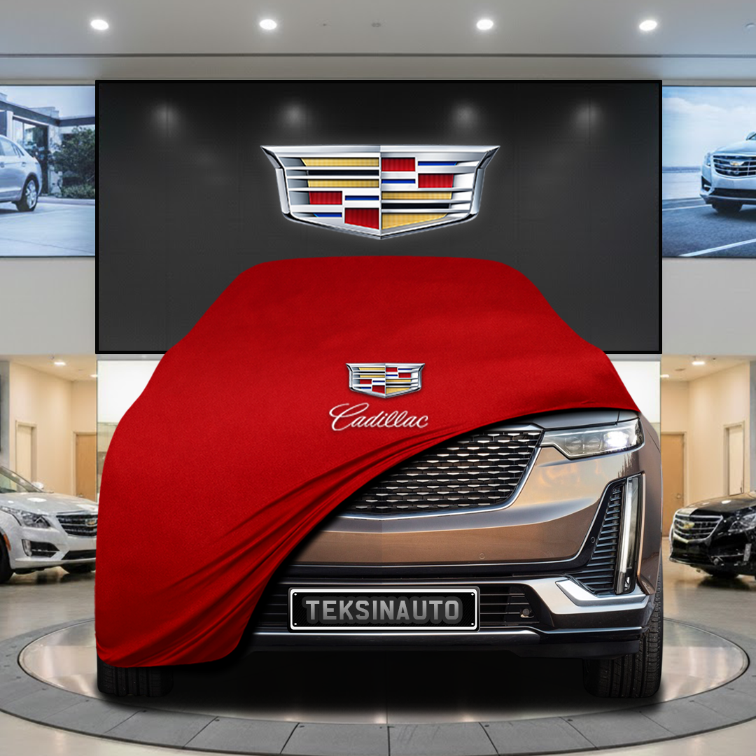 Cadillac XT6 (2019-) Custom Fit Indoor Car Cover Soft Stretch Black Gray Blue Red Dust Protection Garage Cover Laser Cut + Bag