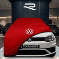 Volkswagen Polo 5 (2009-2017) Custom Fit Indoor Car Cover Soft Stretch Black Gray Blue Red Dust Protection Garage Cover Laser Cut + Bag