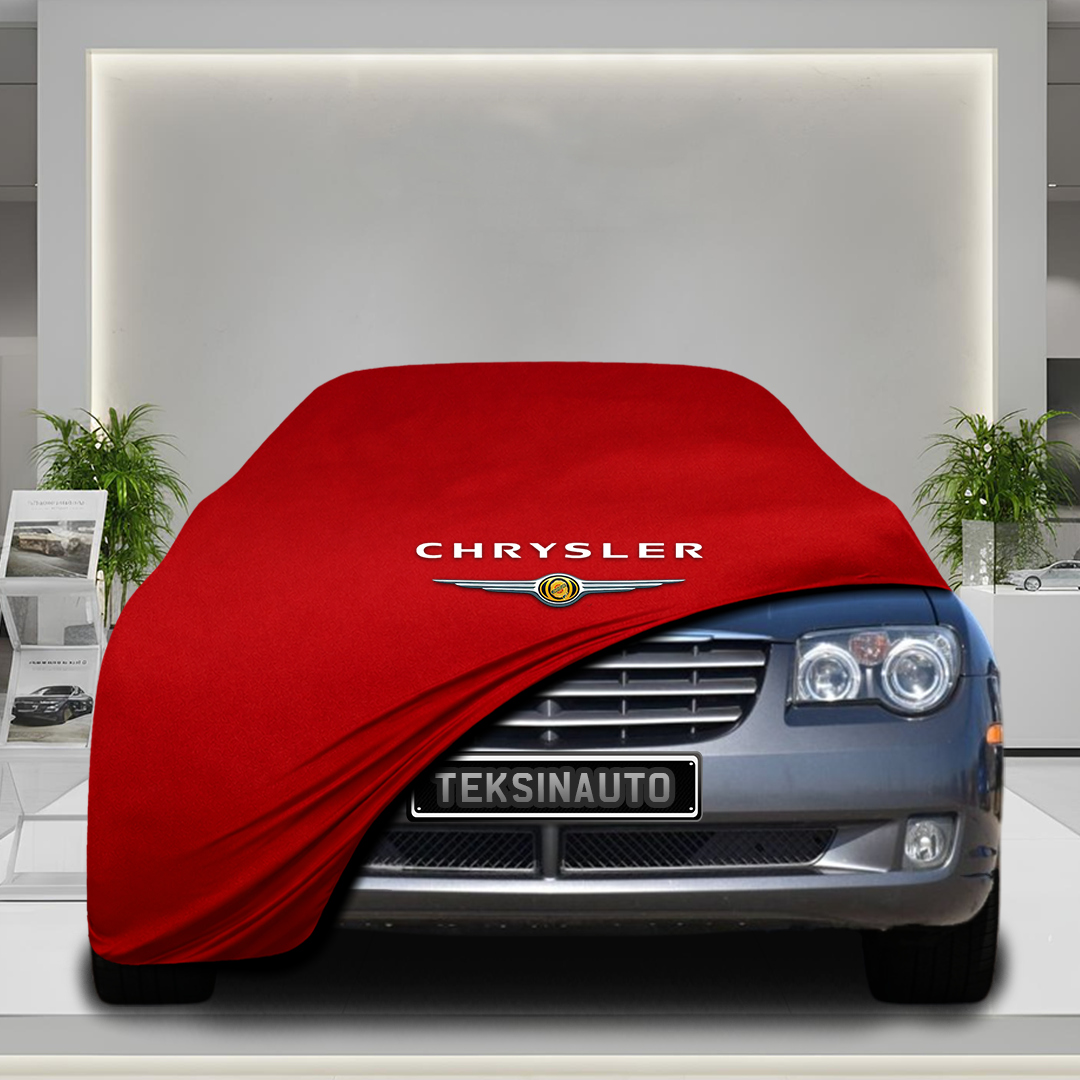 Chrysler Crossfire (2003-2007) Custom Fit Indoor Car Cover Soft Stretch Black Gray Blue Red Dust Protection Garage Cover Laser Cut + Bag