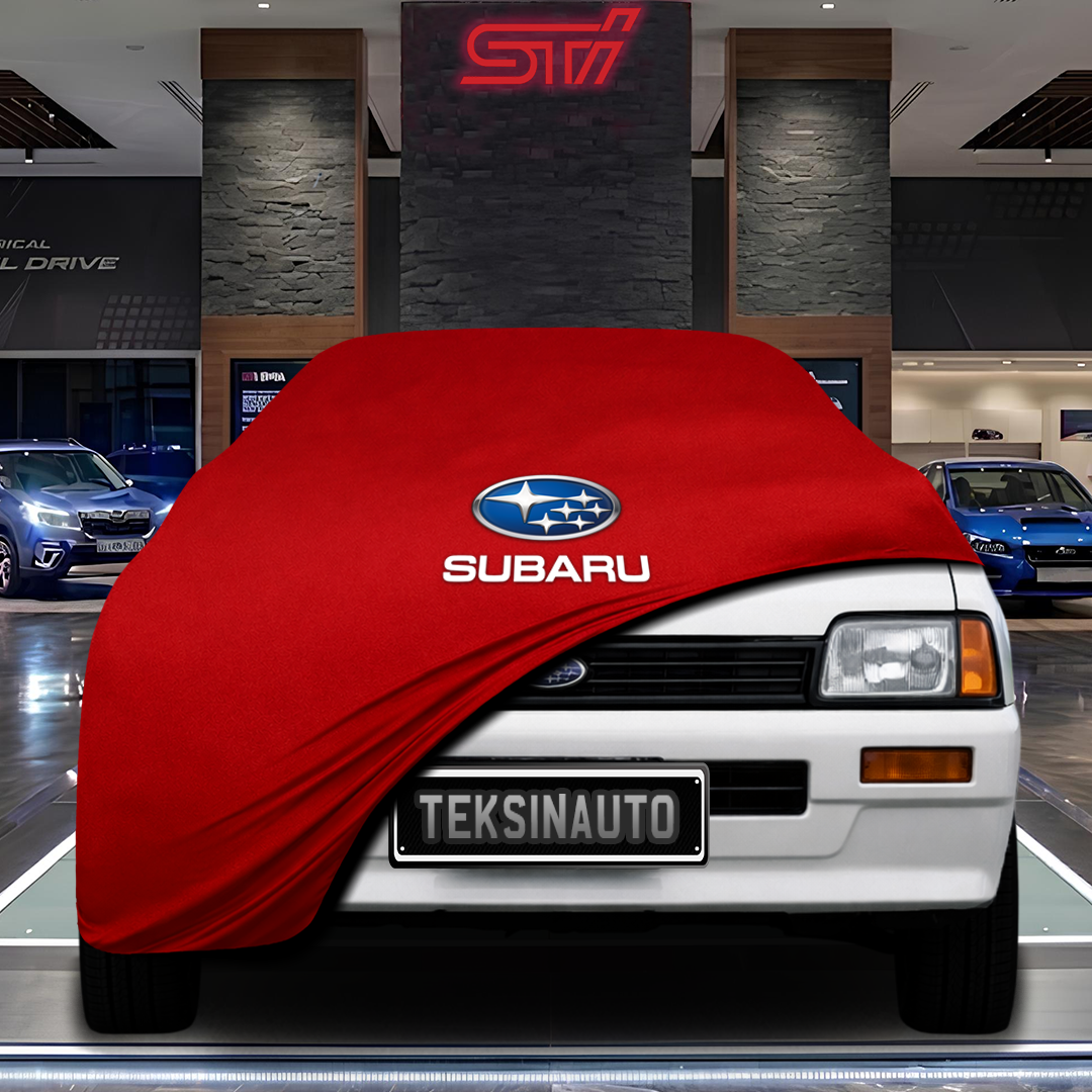 Subaru Rex  Custom Fit Indoor Car Cover Soft Stretch Black Gray Blue Red Dust Protection Garage Cover Laser Cut + Bag